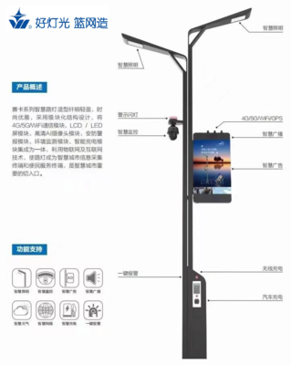 赛卡系列智慧路灯