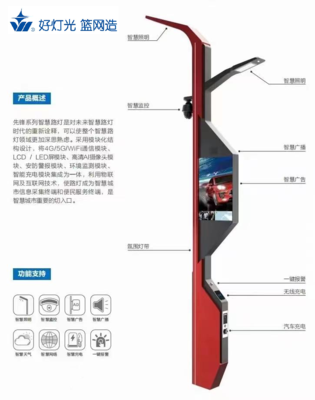 先锋系列智慧路灯